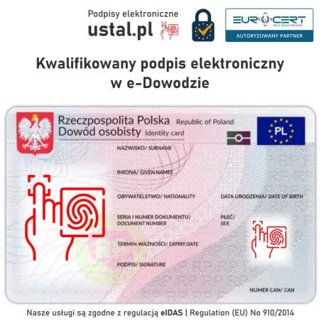 Kwalifikowany podpis elektroniczny w e-Dowodzie